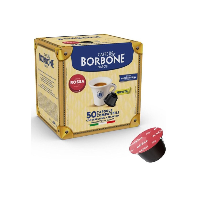 Capsule Caffè Borbone Dolce Gusto Miscela Rossa 150 Capsule