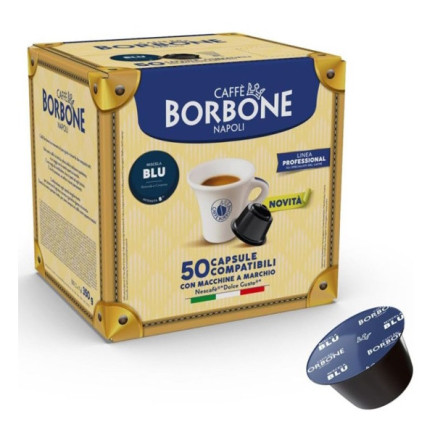 50 capsule-caffe-borbone-miscela-blu-compatibili-nescafe-dolce-gusto