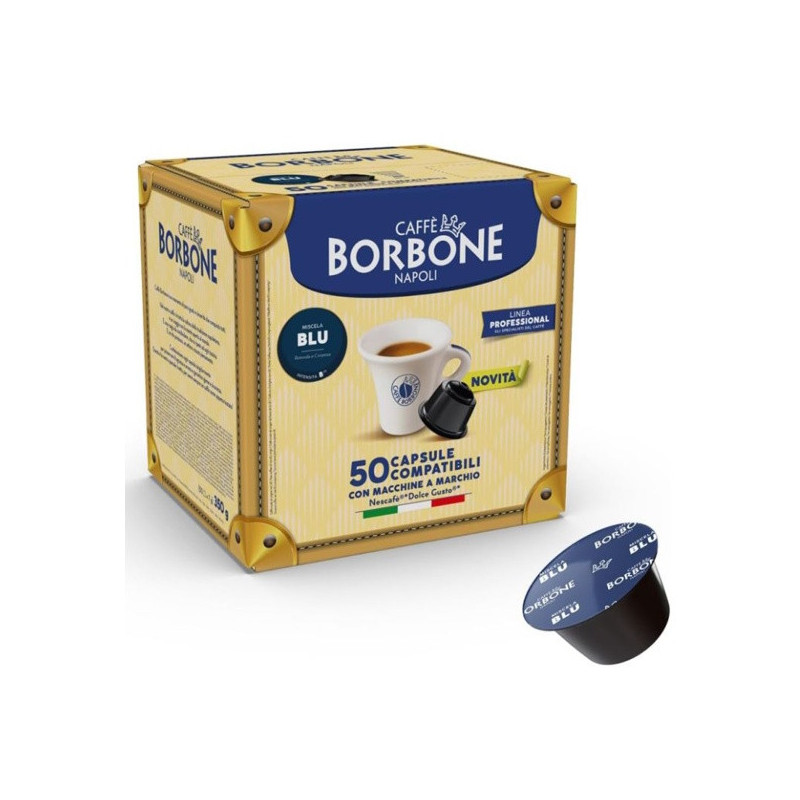 150 Capsule Dolce Gusto Borbone Miscela Blu in Offerta