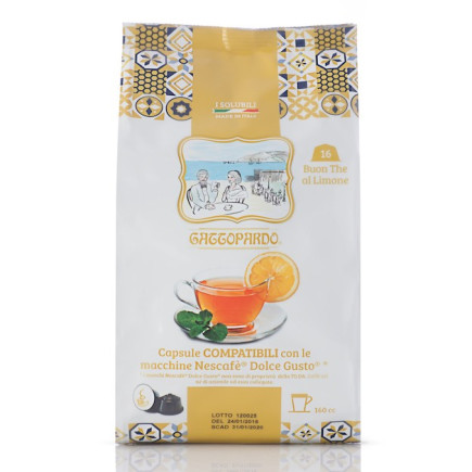 Tè Limone Gattopardo Dolce Gusto 16 capsule