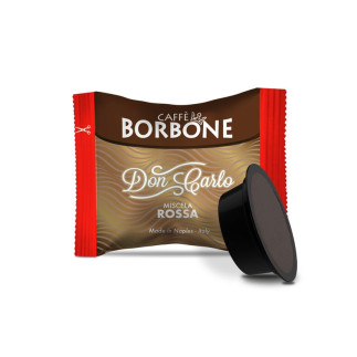 100 Capsule Caffè Borbone A Modo Mio Rossa