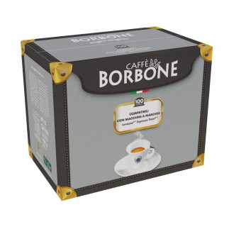 100 Capsule Borbone Compatibili Espresso Point Blu