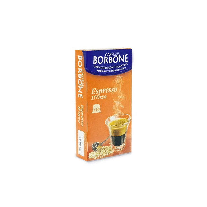 Orzo Borbone Capsule Nespresso 60 pz