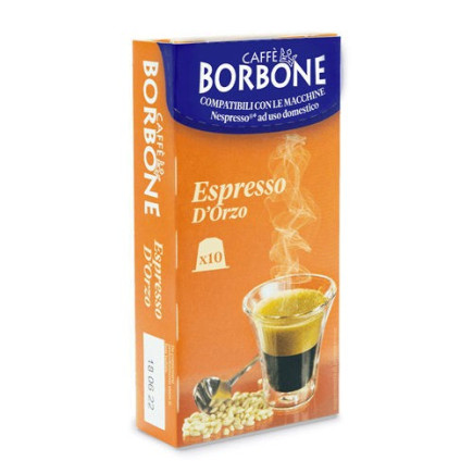 Orzo Borbone Capsule Nespresso 60 pz
