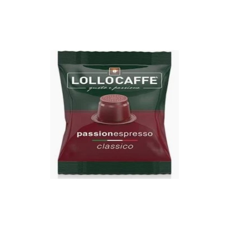 100 Capsule Lollo Caffè Classico Compatibili Nespresso