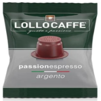 Lollo Caffè Argento Nespresso 100 Capsule