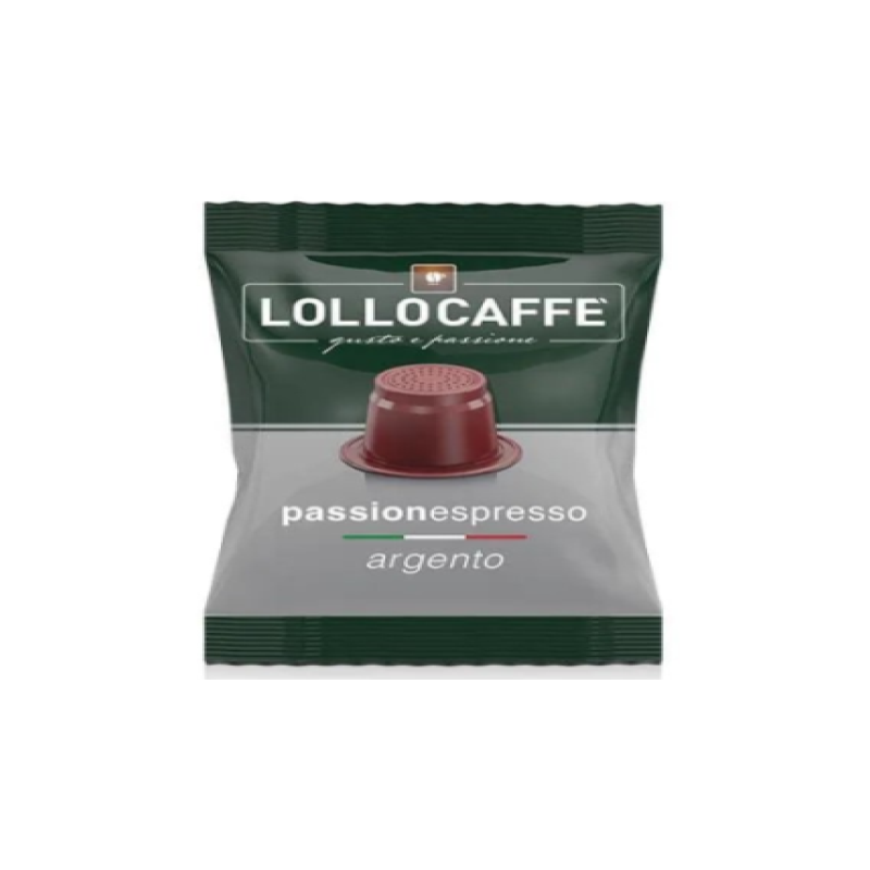 Lollo Caffè Argento Nespresso 100 Capsule Lollo Caffè Argento Nespresso 100 Capsule