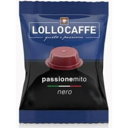 100 Capsule Lollo Nero Compatibili Lavazza A Modo Mio