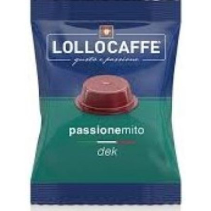 100 Capsule Lollo Decaffeinato Compatibili Lavazza A Modo Mio