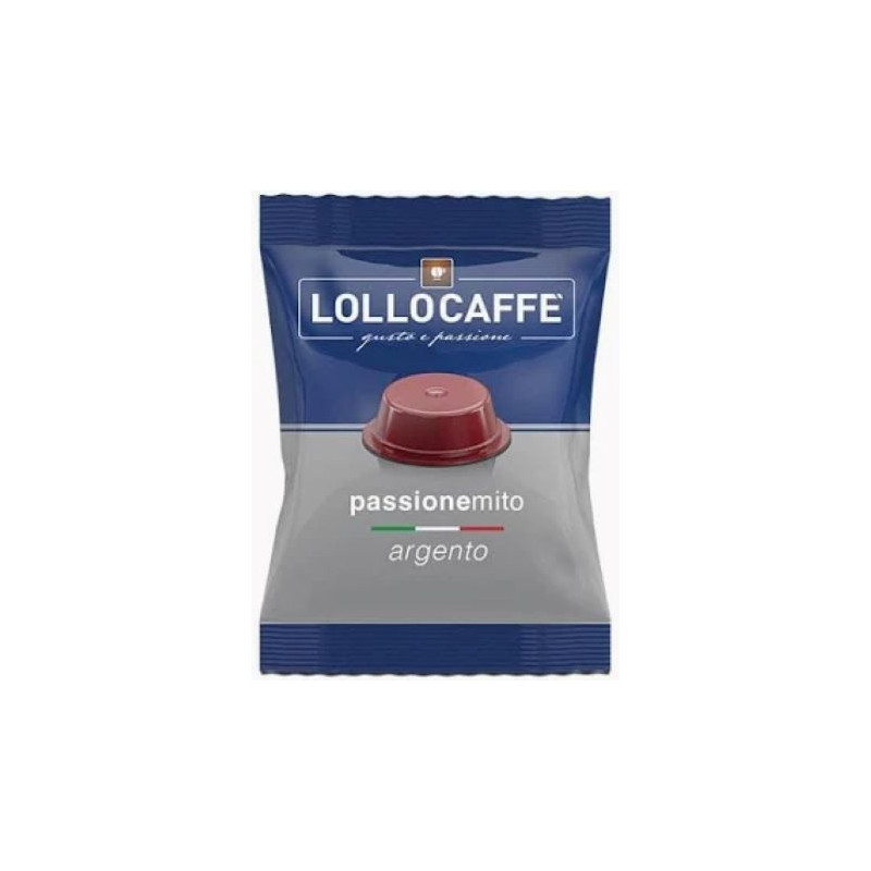 100 Capsule Lollo Argento Compatibili Lavazza A Modo Mio