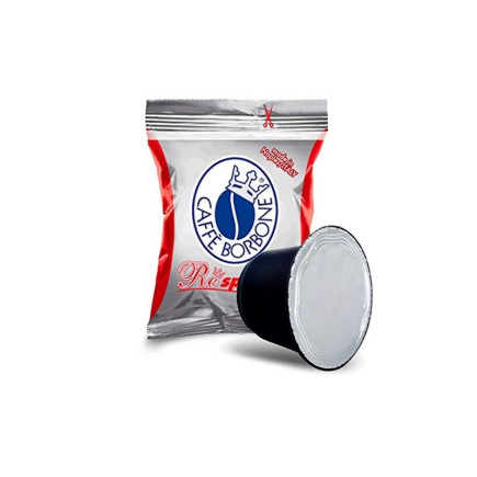 200 Capsule Caffè Borbone Rossa Compatibili Nespresso